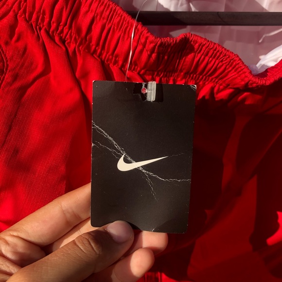 Nike Red Sweatpants Drawstrings+cuff adjuster - Picture 8 of 14